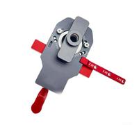 Honseadek Strumento 2 in 1 per cerniere per armadietti con guida per fori da 35 mm per un montaggio rapido e preciso di cerniere nascoste su porte e mobili (C)