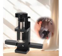 Honseadek Strumento di installazione per ante di armadietti regolabili in altezza da 0 a 62 mm, con ausilio di montaggio in lega di alluminio, per porte di cucina, bagno,