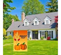 Honseadek Supporti resistenti per bandiere da giardino, confezione da 20 clip anti-vento e tappi in gomma per un montaggio sicuro della bandiera all'aperto, plastica e gomma resistenti alle intemperie