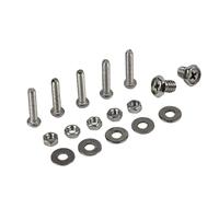 Honseadek Supporto angolare da parete esterna, staffa in acciaio inox, design resistente alle intemperie, copertura grandangolare fino a 270 gradi, compatibile con PTZ Security (set di viti)