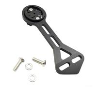 Honseadek Supporto per computer da bici in lega di alluminio per Garmin per | for bryton for f12 F MOST, supporto leggero per GPS da ciclismo per manubrio integrato a goccia, nero