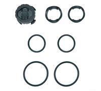 Honseadek Supporto per computer da bicicletta in nylon con sistema di sgancio rapido a un quarto di giro, guarnizioni in gomma per assorbimento degli urti per computer da ciclismo (sku sku)