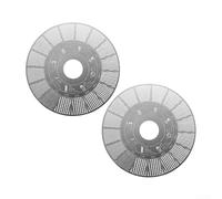 Honseadek Tabella delle dimensioni del macinino del caffè, in acciaio inossidabile 304 con guida a 18 livelli, per metodi di produzione a freddo per caffè espresso