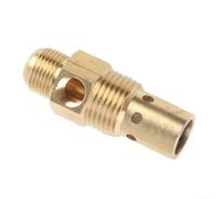 Honseadek Valvola di ritegno in ottone G3/8 Maschio per NPT x G1/2 Filettatura per Serbatoio Compressore D'aria con Porta di Scarico Valvola unidirezionale Compressore D'aria Accessorio Sistema