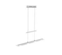 FISCHER & HONSEL Lampada a sospensione LED Tenso dimmer nichel 64cm FISCHER & HONSEL