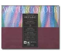 Honsell 17523040 Fabriano Watercolour - Blocco di carta per acquerelli, incollato a testa, 200 g/m², 30 x 40 cm, 75 fogli, bianco naturale, grana fine, senza acidi, superficie vellutata