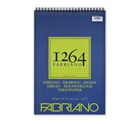 BLOCCO DISEGNO FABRIANO A3 GRANA NAT 50FF 180 G. SPIRAL VERT