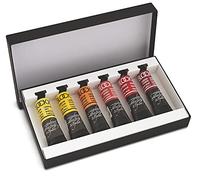 Honsell Blockx 40647 - Set di 6 colori ad olio per artisti, 6 x 20 ml, colori brillanti con massima concentrazione di pigmenti, 100% resistenti alla luce, multicolore