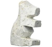 Honsell Grezza, Orso Bruno, Statuetta prefabbricata in Pietra ollare, Circa 10 cm, per Lavorare con raspa e Lima, Ideale Anche per i Bambini, Multicolore