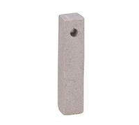 Honsell ollare Grezza, Ciondolo a Bacchette di Colore Crema, con Foro da 4 mm, Circa Dimensioni: 5 x 1 x 1 cm, in Morbida Pietra, Ideale Anche per i Bambini, Multicolore, taglia unica