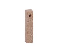 Honsell ollare Grezza, Ciondolo a Bacchette di Colore Marrone, con Foro da 4 mm, Circa Dimensioni: 5 x 1 x 1 cm, in Morbida Pietra, Ideale Anche per i Bambini, Multicolore, taglia unica