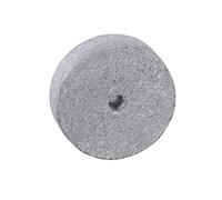 Honsell ollare Grezza, Ciondolo a Forma di Ciambella in Colore Nero, con Foro da 6-7 mm, Circa 3,5 x 3,5 x 1 cm, in Morbida Pietra, Ideale Anche per i Bambini, Multicolore, taglia unica