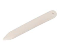 Honsell Set di 6 Gambe in Osso di bovino, 120 mm di Lunghezza, con Un Lato Appuntito e Uno Arrotondato, con Foro, Multicolore
