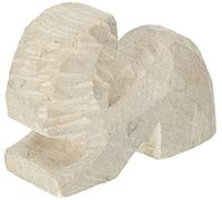 Honsell Statuetta Grezza, Coniglietto prefabbricato in Pietra ollare, Circa 10 cm, per Lavorare con raspa e Lima, Ideale Anche per i Bambini, Multicolore