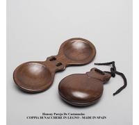 Honsuy 4745 Pareja De Castanuelas COPPIA DI NACCHERE IN LEGNO MADE IN SPAIN