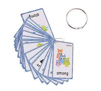 HONTOUSIP 36 Orientation Preposition Expression Flash Cards, Preschool Educational Learning Toys&Learning Picture Word Flashcards(English Word Learning Cards&Pocket Size Cards for Children),12x9cm