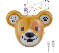 HONWELL LED Luce Denti Timer Spazzolino, Timer Ricaricabile, Timer per il lavaggio delle mani con 12 canzoni, Secchio per lavarsi le mani e i denti per bambini, cane