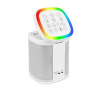HONWELL Macchina audio con altoparlante Bluetooth, suono bianco sonno con 70 suoni calmanti, 7 colori, luce notturna per bambini, adulti, privacy, cameretta dei bambini, bianco