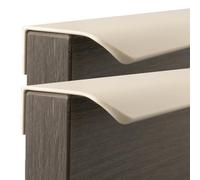 hOnYbmq Maniglie a scomparsa per cassetti, Cabinet Handle Finger Edge Pull DrawerHandles Furniture Gate Hardware Knobs 2 Pieces(Overall length 1000mm)