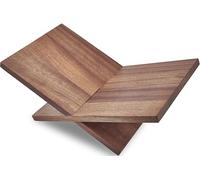 Honygebia Leggio in Legno Massello - Supporto in Legno di Sapele con Struttura a Croce, Leggio Aperto per Esposizione e Lettura, Adatto per Arte, Bibbia, Libri di Cucina, Cavalletti, Riviste, Testo