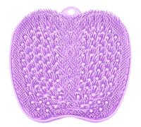 HONYIN Grande Tappetino Scrubber per Piedi, Pad Massaggio Doccia Antiscivolo - Deterge, Esfoliare, Massaggiare Senza Piegarsi, Alleviare Piedi Stanchi (28 x 28 cm)