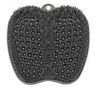 HONYIN Grande Tappetino Scrubber per Piedi, Pad Massaggio Doccia Piede Spazzola Antiscivolo - Deterge, Esfoliare, Massaggiare i Piedi Senza Piegarsi, Alleviare i Piedi Stanchi (28 x 28 cm)