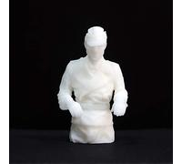 HOOBEN Figure KIT 1/16 Comandante militare Michael Wittmann Soldato modello bianco per carro armato tedesco