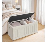 HOOBRO Cassapanca Panca Contenitore per Bambini Poggiapiedi Baule per Giocattoli