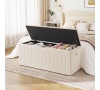 HOOBRO Cassapanca Panca Contenitore per Bambini Poggiapiedi Baule per Giocattoli
