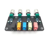 HOOCI 1 Ingresso 4 Uscita AUX Hub Distributore audio Selettore segnale Interruttore Selettore sorgente audio (Color : AUX)