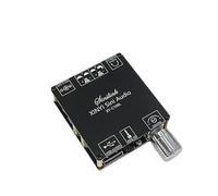 HOOCI 2 * 100W Bluetooth 5.0 Digital Power Amplifier Board AUX Altoparlante 2.0 CH Stereo Home Music Modulo Wireless Audio AMP