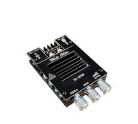 HOOCI 2 * 150 W TDA7498E Amplificatore di potenza audio BT 5.0 Stereo HiFi Classe D Musica digitale Home Theater AUX Equalizzatore Subwoofer AMP (Color : ZK-XPSM)