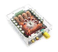 HOOCI 2 * 160 W 7498E scheda di potenza amplificatore digitale Audio 2.0 stereo Classe 220 W 12 V-36 V (Color : AMP Baord With Case)