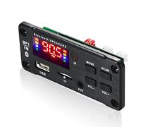 HOOCI 2 * 25W Bluetooth Classe D Stereo Audio Amplificatore di Potenza Digitale Scheda di Decodifica Altoparlante FAI DA TE USB AUX Record Radio FM Modulo Lettore MP3 (Color : 916BT)