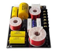 HOOCI 2 altoparlanti a 2 vie da 150 W, tweeter, woofer, crossover, circuito stereo home cinema, filtro crossover audio a 2 unità