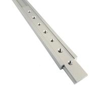 HOOCI Alluminio M6/M8 T Track Slot Slider Barra Scorrevole T Slot Dado for 30/45 Tipo T-Track Jigs Screw Slot Fastener Strumento for la Lavorazione del Legno (Color : 450mm Slider)