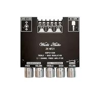 HOOCI Bordo dell'amplificatore del subwoofer di potenza Bluetooth 100 2 * 50W 5.0 W 2.1 canali Equalizzatore audio home theater Amplificatore stereo