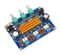 HOOCI Scheda amplificatore di potenza audio digitale HIFI TPA3116 100 W + 50 W * 2 2.1 canali Classe D DC 18-24 V