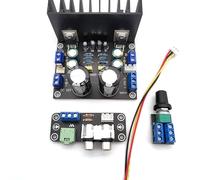 HOOCI Scheda dell'amplificatore di potenza audio HIFI TDA2003 2 * 10W 2.0 Modulo amplificatore di potenza stereo a 2 canali DC 2A 12V (Color : Kits)