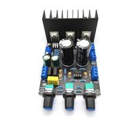 HOOCI TDA2030A Scheda amplificatore audio digitale HIFI for bassi a 2.1 canali 15W + 15W + 15W AC 12V