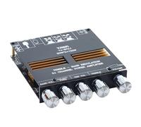 HOOCI TPA3116 2 * 50 W + 100 W HIFI Scheda amplificatore di potenza audio digitale 2.1 canali Classe D USB compatibile con Bluetooth DC 18-24 V TPA3116D2