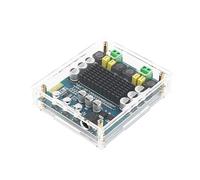 HOOCI TPA3116D2 Bluetooth compatibile 120W + 120W 2.0 canali HIFI scheda amplificatore audio digitale DC 12-24V con custodia