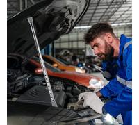 Hood Support, cofano, strumento di supporto telescopico, riparazioni in lega di alluminio, Hood supporta strumenti per riparazioni auto, negozi, riparazione del corpo, pittura Pro