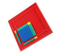 HOODANCOS 1 Set Blocco di legno blocco di apprendimento della matematica manipolatori matematici i figli strenne logic giocattoli con numeri per bambini blocco di matematica per bambini eva