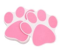 HOODANCOS 10 Pezzi Adesivi Antiscivolo Vasca da Bagno Decorativi Orme Rosa Resistenti e Sicuri per Pavimenti Bagno Doccia Cucina e Scale Protezione Antiscivolo per Superfici Bagnate