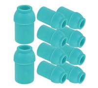 HOODANCOS 10 Pezzi Connettori per Pompa Manuale in Plastica Verde, Accessori per Coppettazione per Massaggi a Casa, Migliorano L'efficacia della Terapia Coppette