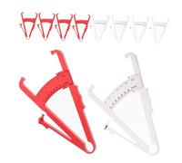 HOODANCOS 10 Pezzi Plicometri per Misurazione Grasso in Plastica Resistenti Strumento per Pliche Cutanee ad Alta Sensibilità Misuratore per Monitorare Bmi e Composizione nel Fitness