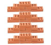 HOODANCOS 100 Mini Mattoncini Modellini Costruzione Casa Miniatura DIY per Blocchi Simulati per Paesaggi Table e Architetture in Miniatura
