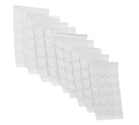HOODANCOS 1000 Pezzi Punti Adesivi Trasparenti Doppia Faccia Stickers Rotondi Autoadesivi Invisibili per Artigianato Ufficio e Casa Forte Tenuta Traccia