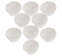 HOODANCOS 1000 Pirottini per Cupcake e Muffin in Carta Alimentare Antiaderente, Resistenti al Calore, Teglia Rotonda per Pasticceria, Compleanni e Feste, Mini Porta Cupcake Usa e Getta